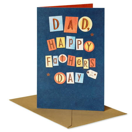 American Greetings Father's Day Card (You're Loved), Blue