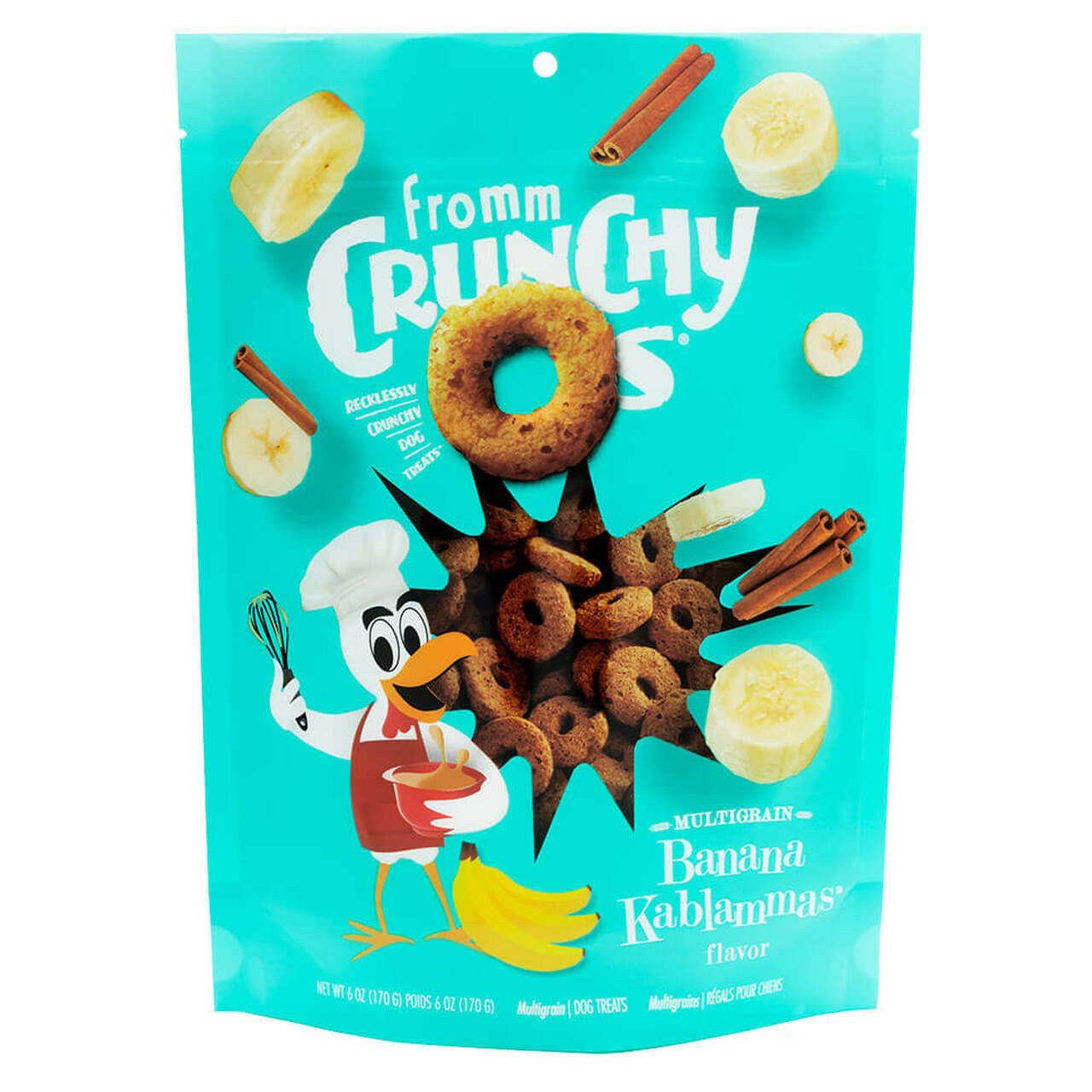 Fromm Crunchy OS Banana Kablammas Dog Treats 6 oz
