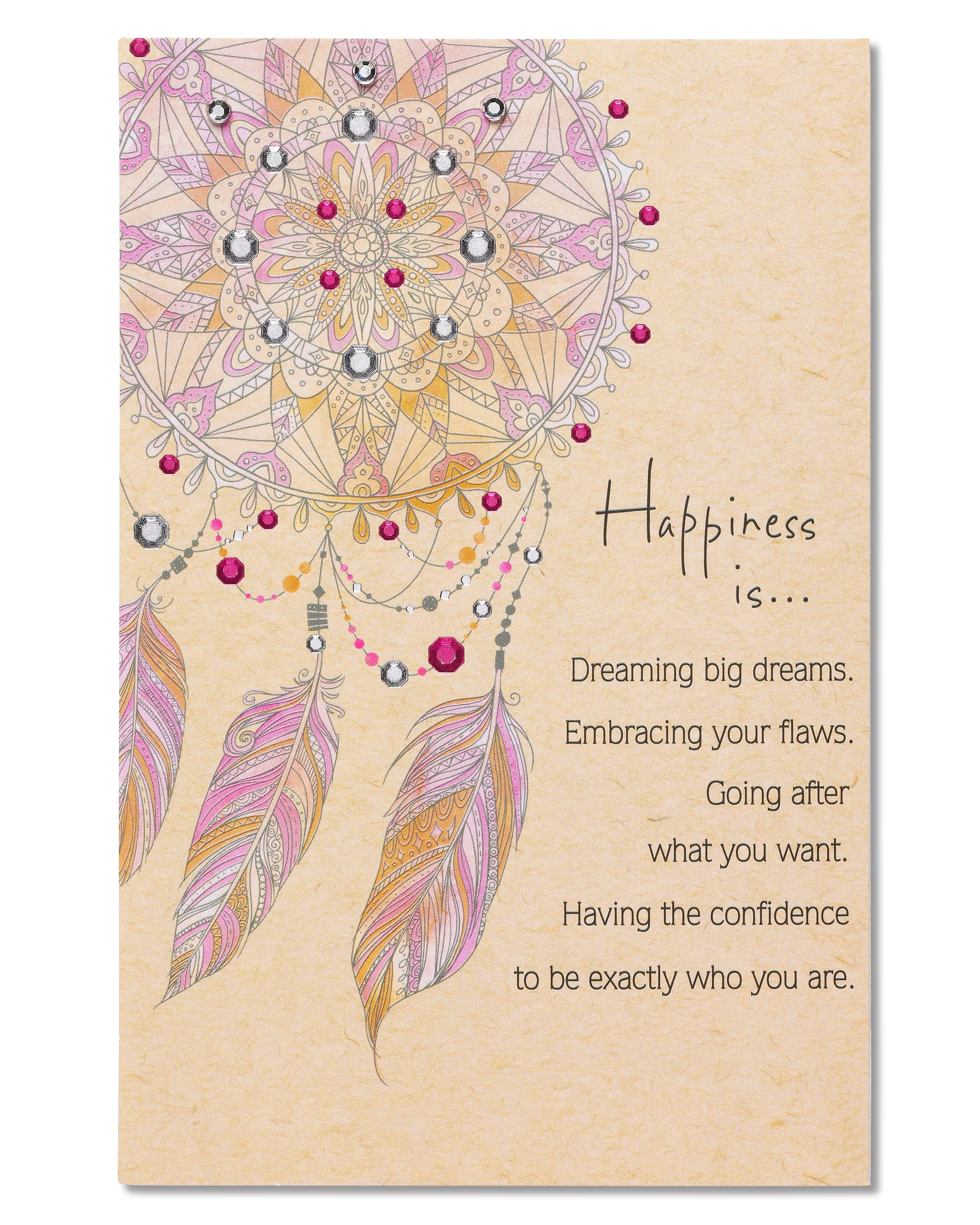 Greeting Card-Dreamcatcher Birthday 068981232544