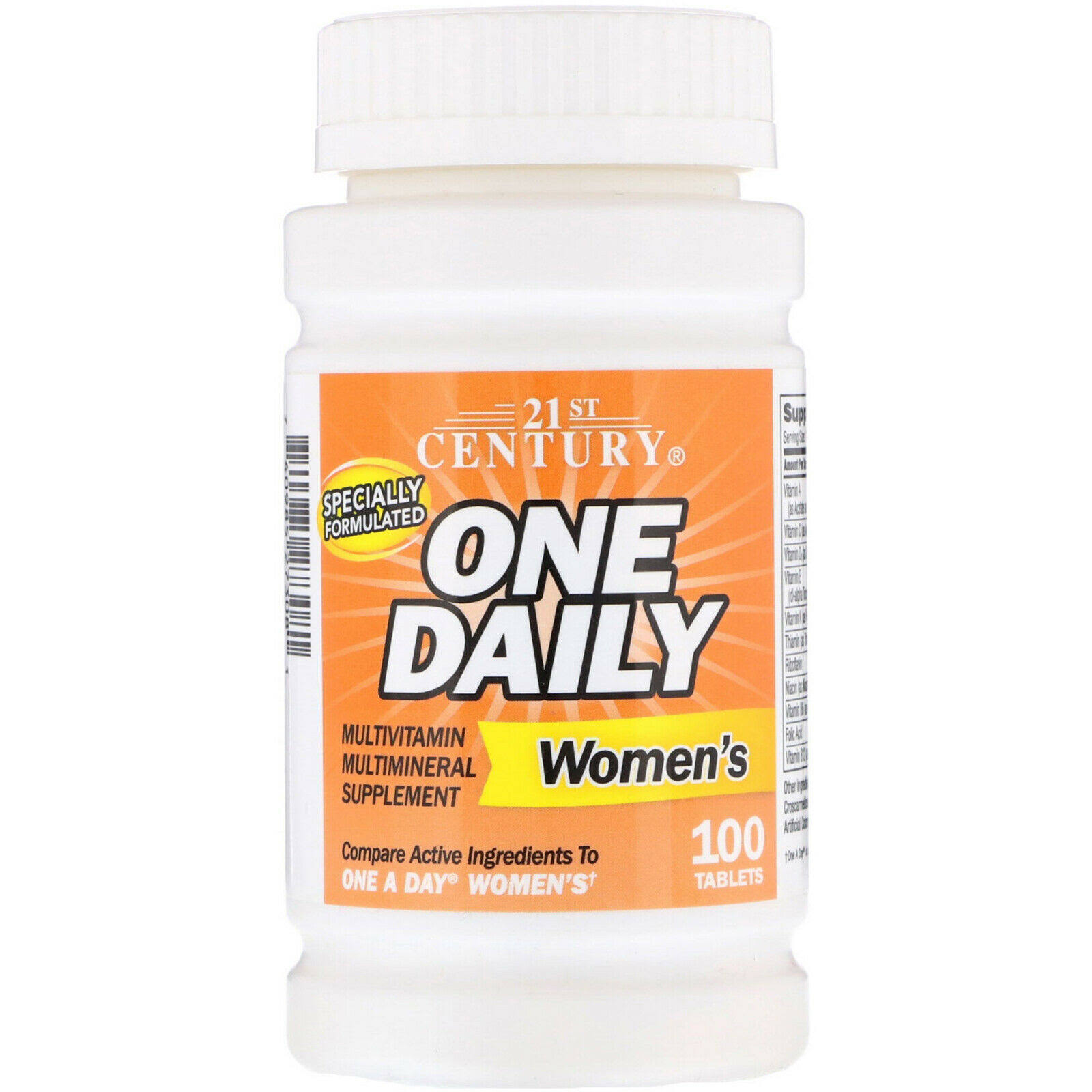 21st Century One Daily Women's Tablets - 100ct
