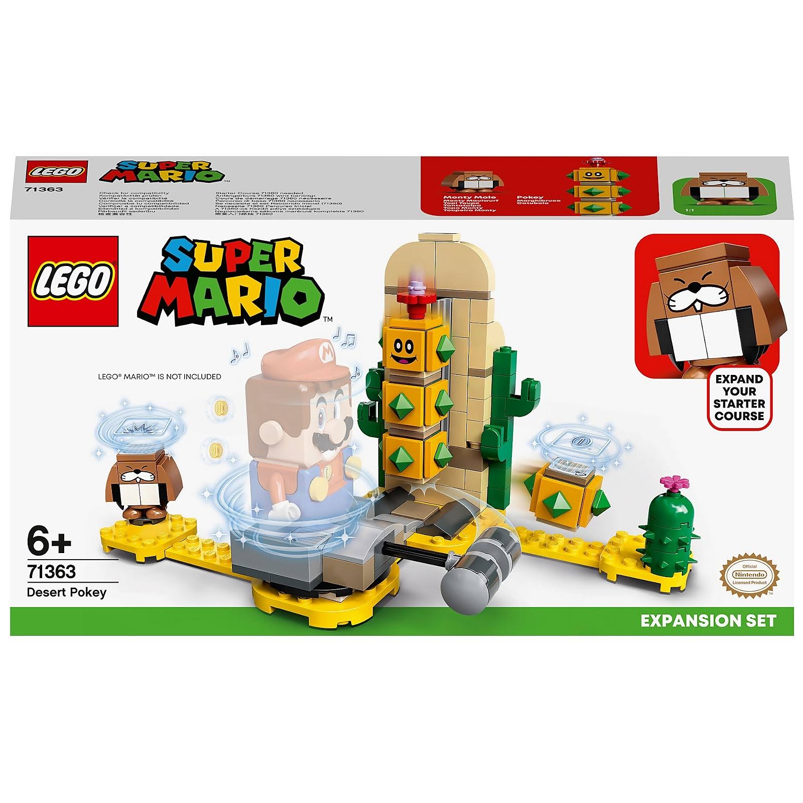 LEGO Super Mario Desert Pokey Expansion Set (71363)