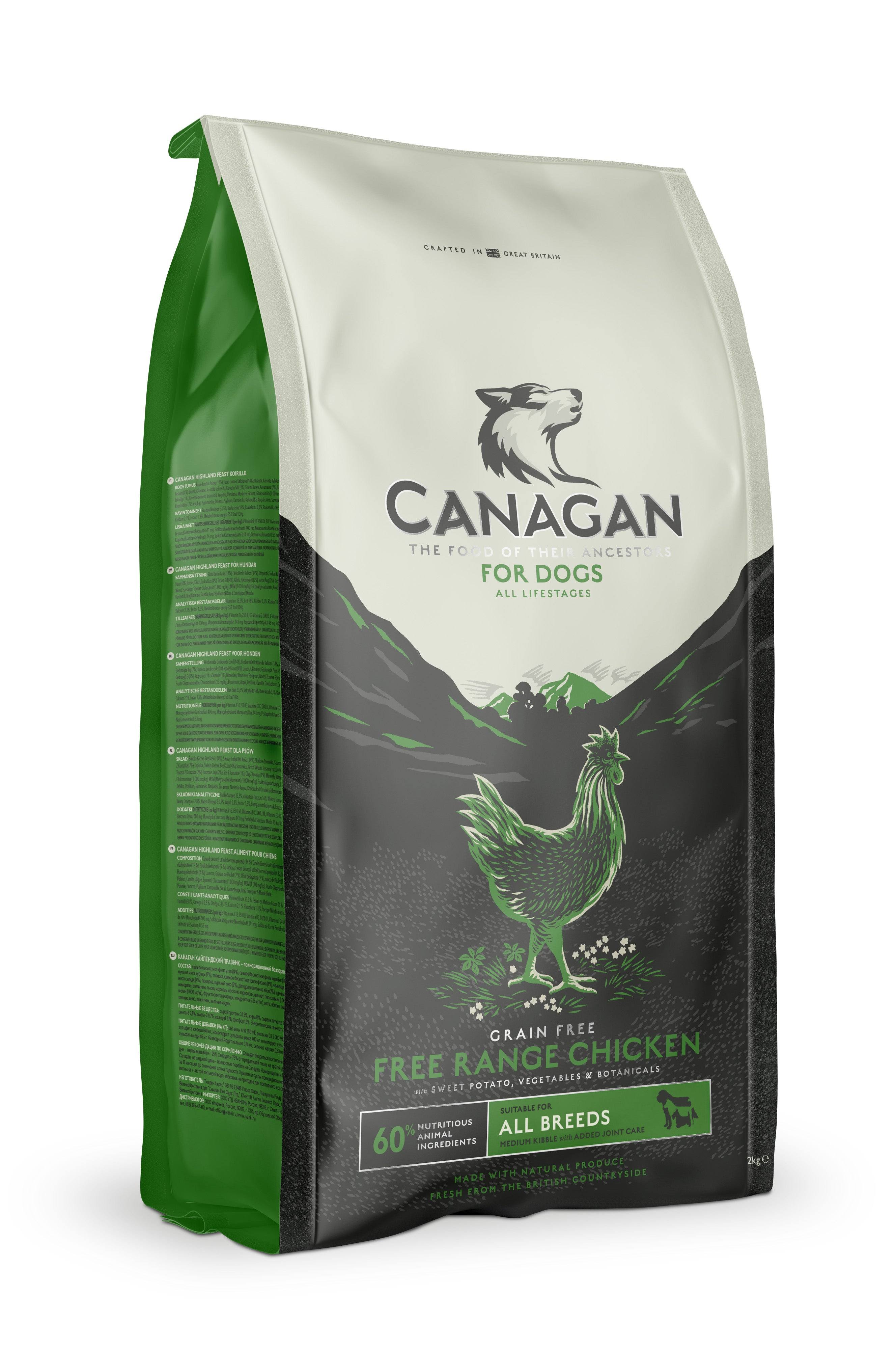 Canagan Dry Dog Food - Free-Run Chicken, 6kg