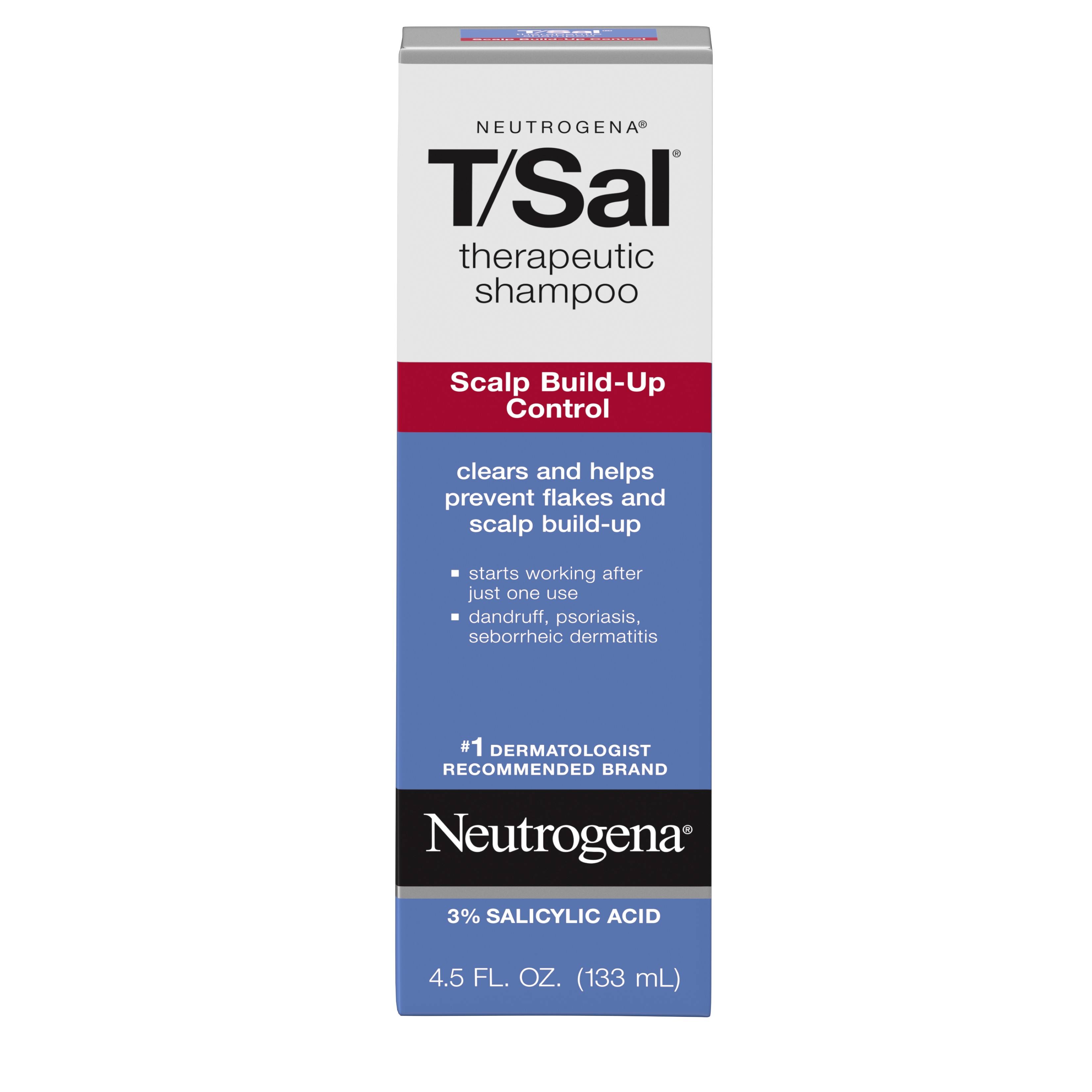 Neutrogena T/Sal Therapeutic Shampoo Scalp Build-Up Control - 133ml