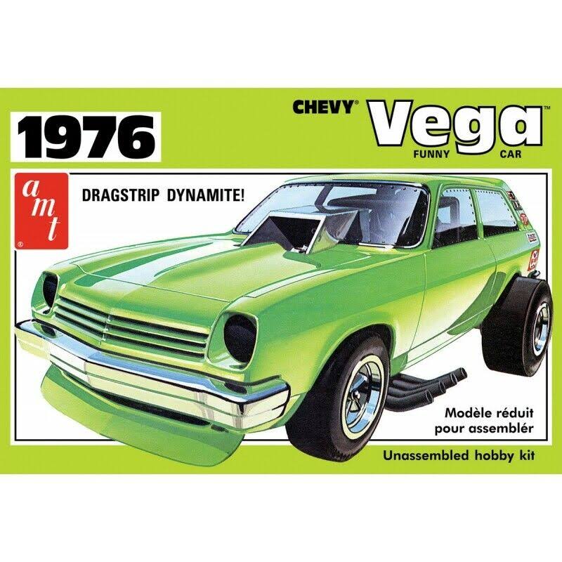 AMT 1976 Chevy Vega Funny Car Model Kit - Scale 1:25