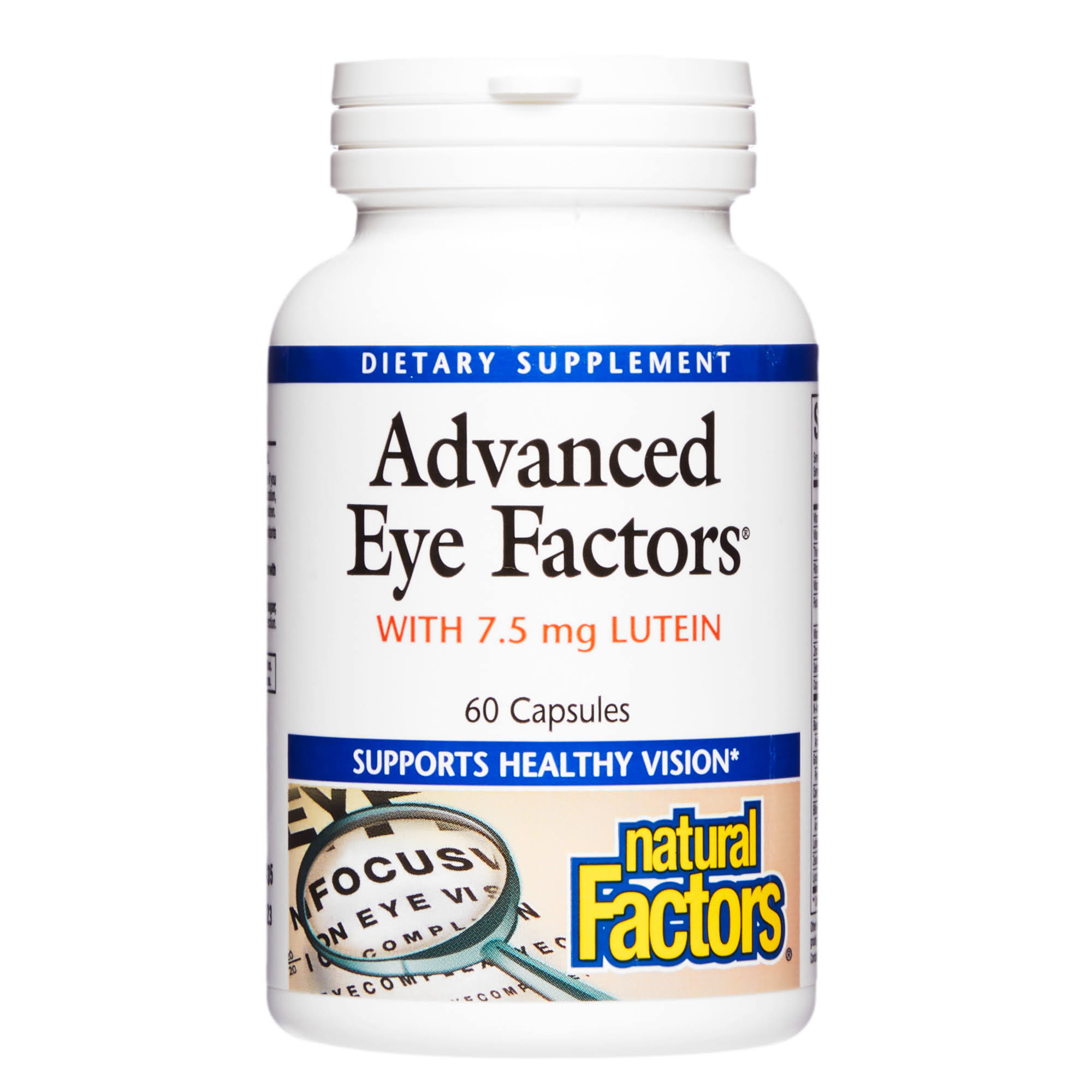Natural Factors Advanced Eye Factors - 60 Capsules