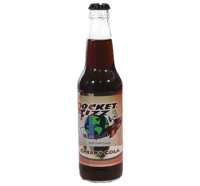 Rocket Fizz Cherry Cola - Soda Pop Bros Soda