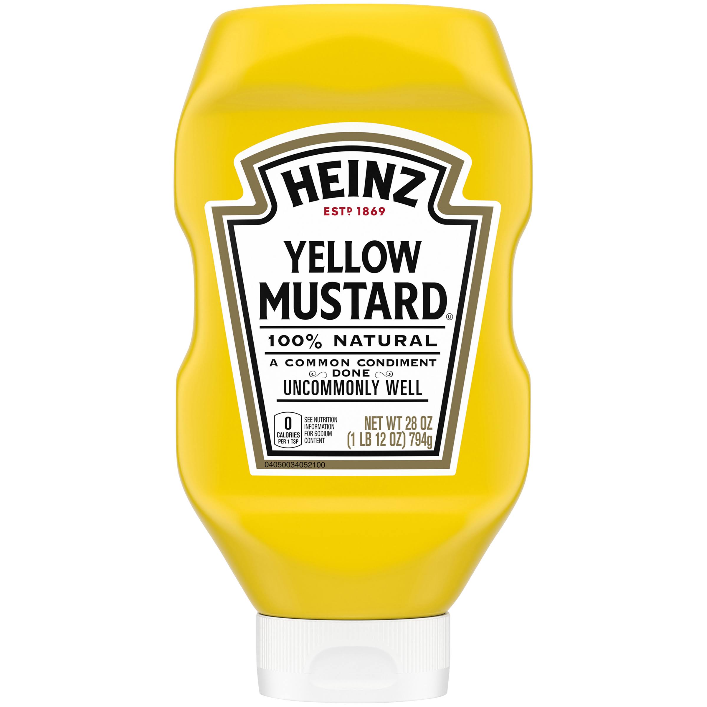 Heinz Yellow Mustard - 28 oz