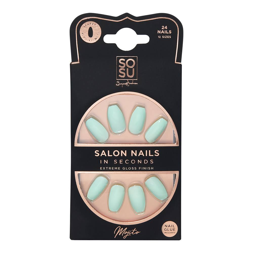 SOSU Cosmetics Salon Nails Mojito