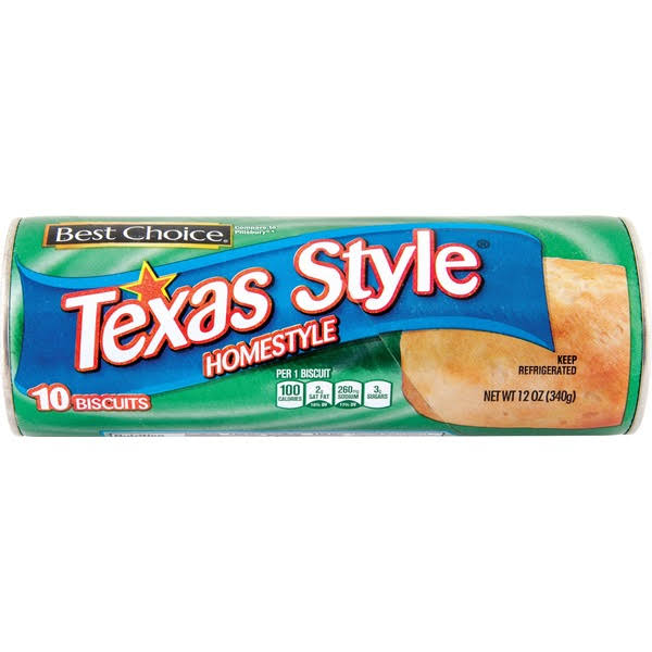 Best Choice Texas Style Homestyle Biscuits - 12 oz