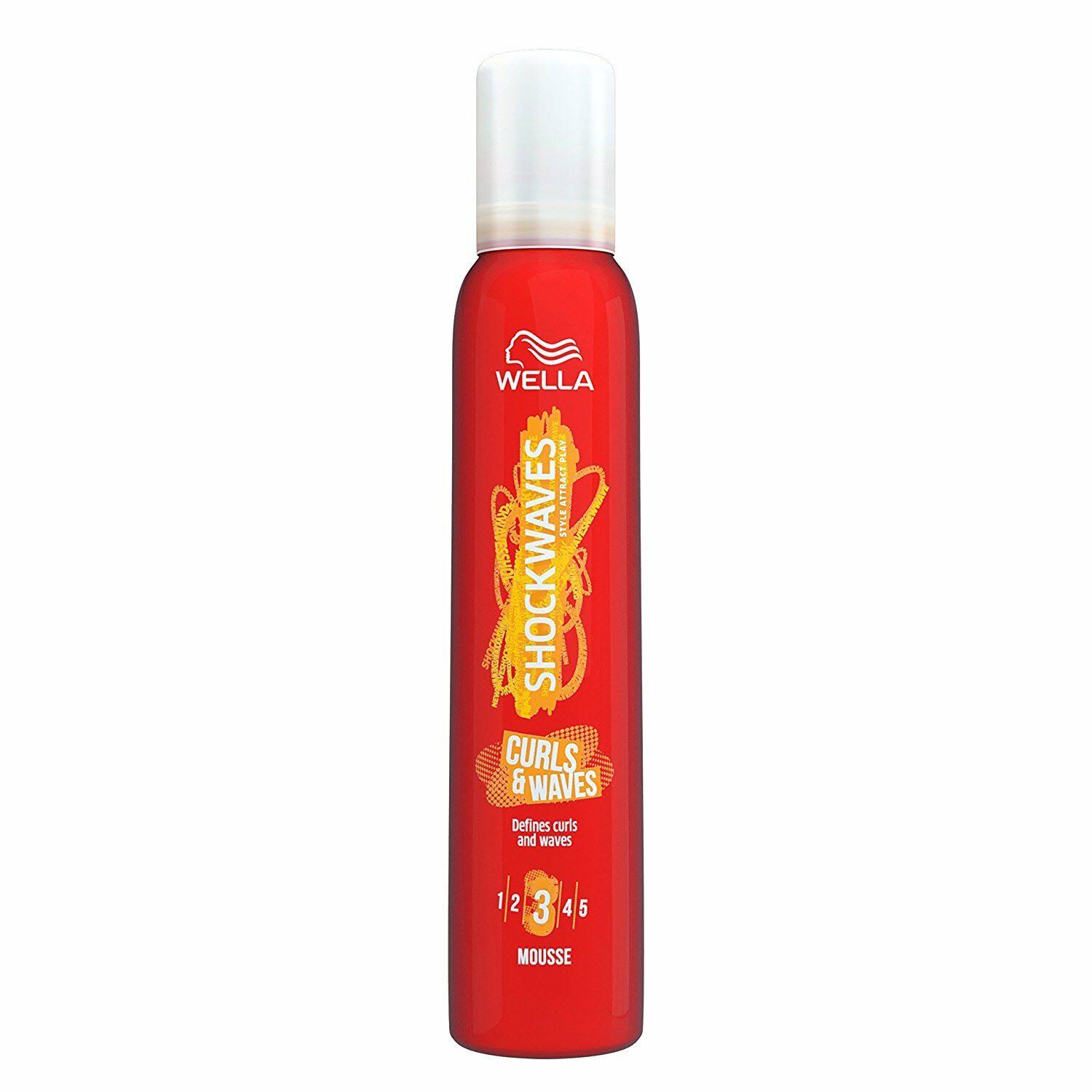 Wella Shockwaves Curls and Waves Mousse - 200ml