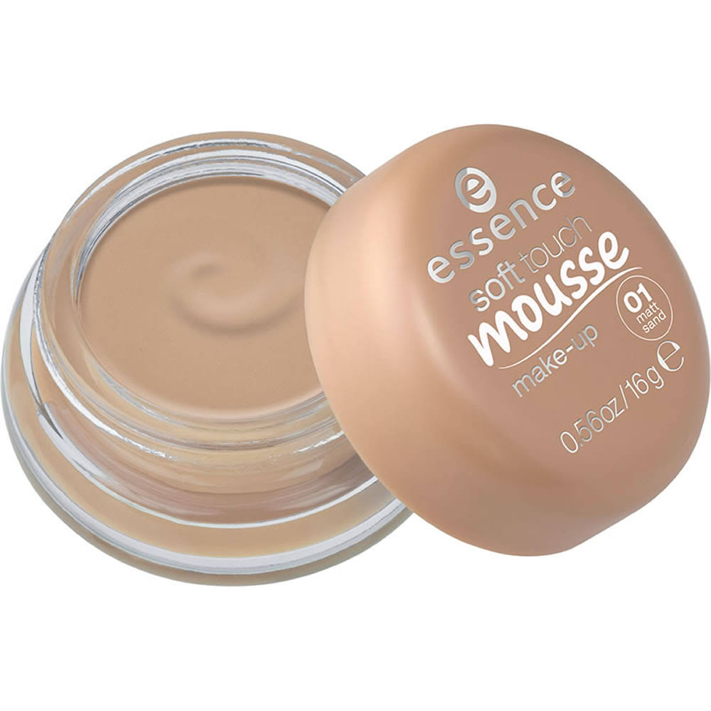 Essence Soft Touch Mousse Make-Up 01 Matt Sand 16g