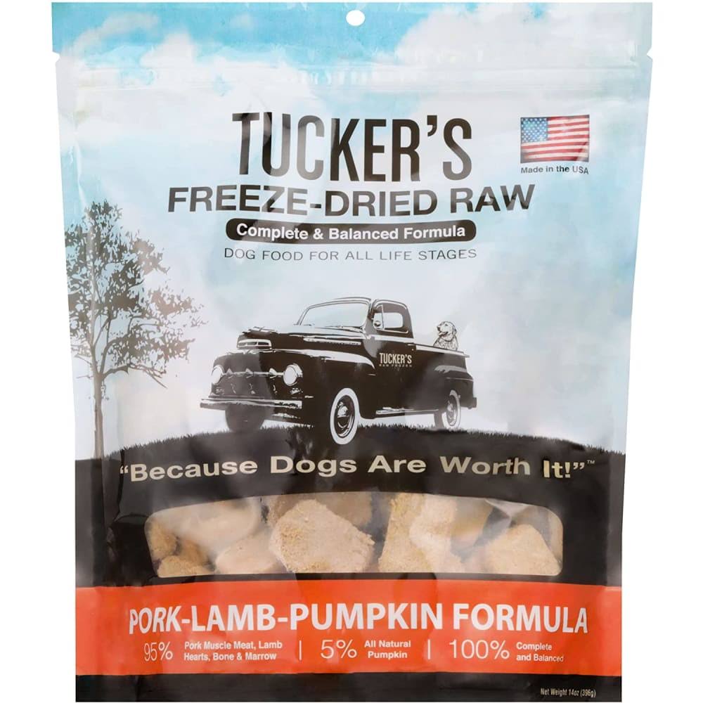 Tucker's Raw Frozen Pork Lamb Pumpkin 3lb Dog Food