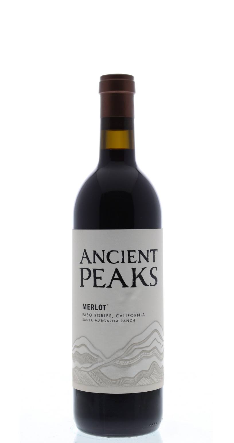 Ancient Peaks Merlot, Paso Robles (Vintage Varies) - 750 ml bottle