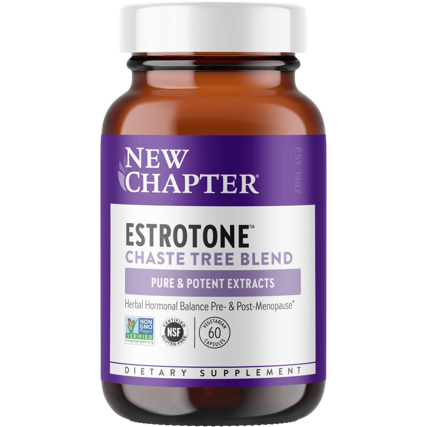 New Chapter Estrotone - 60 Veg Caps