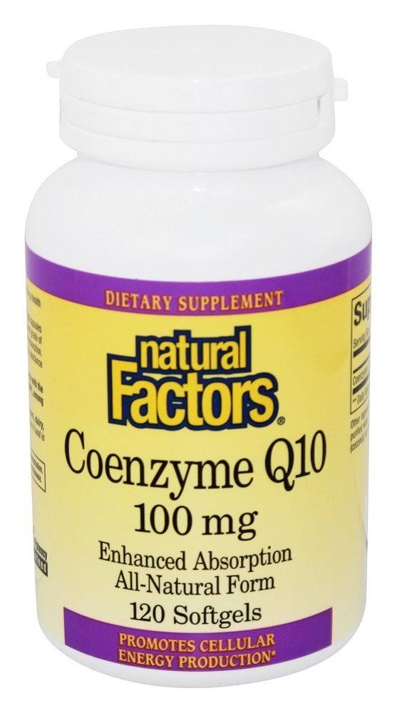 Natural Factors Coenzyme Q10 100 MG