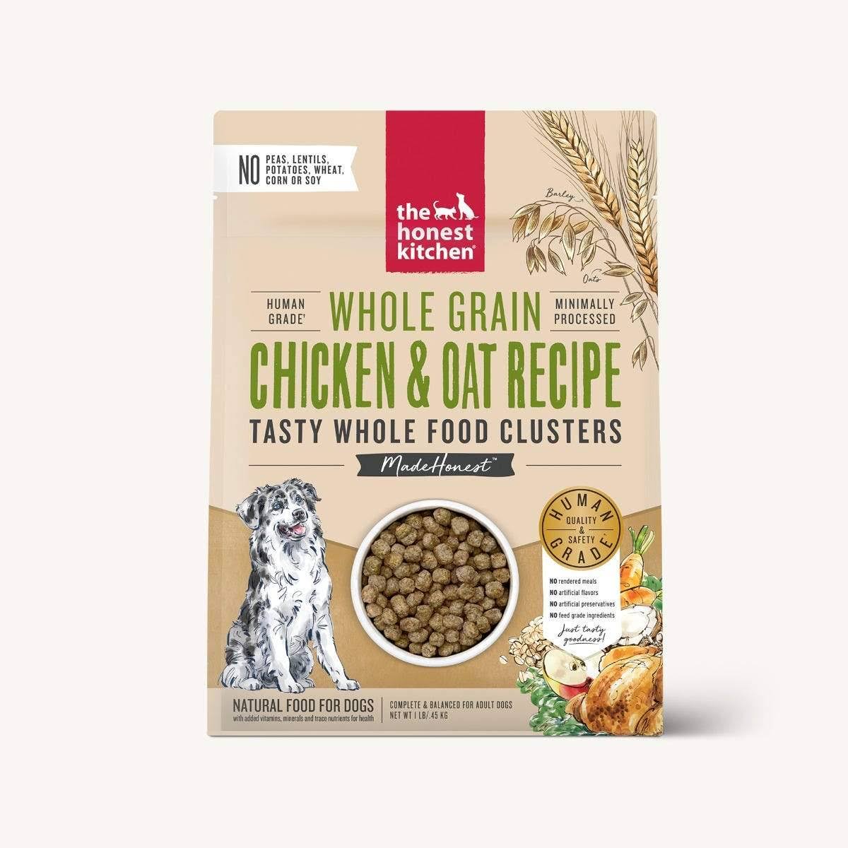Honest Kitchen Whole Food Clusters - Whole Grain Chicken Adult Dog Food