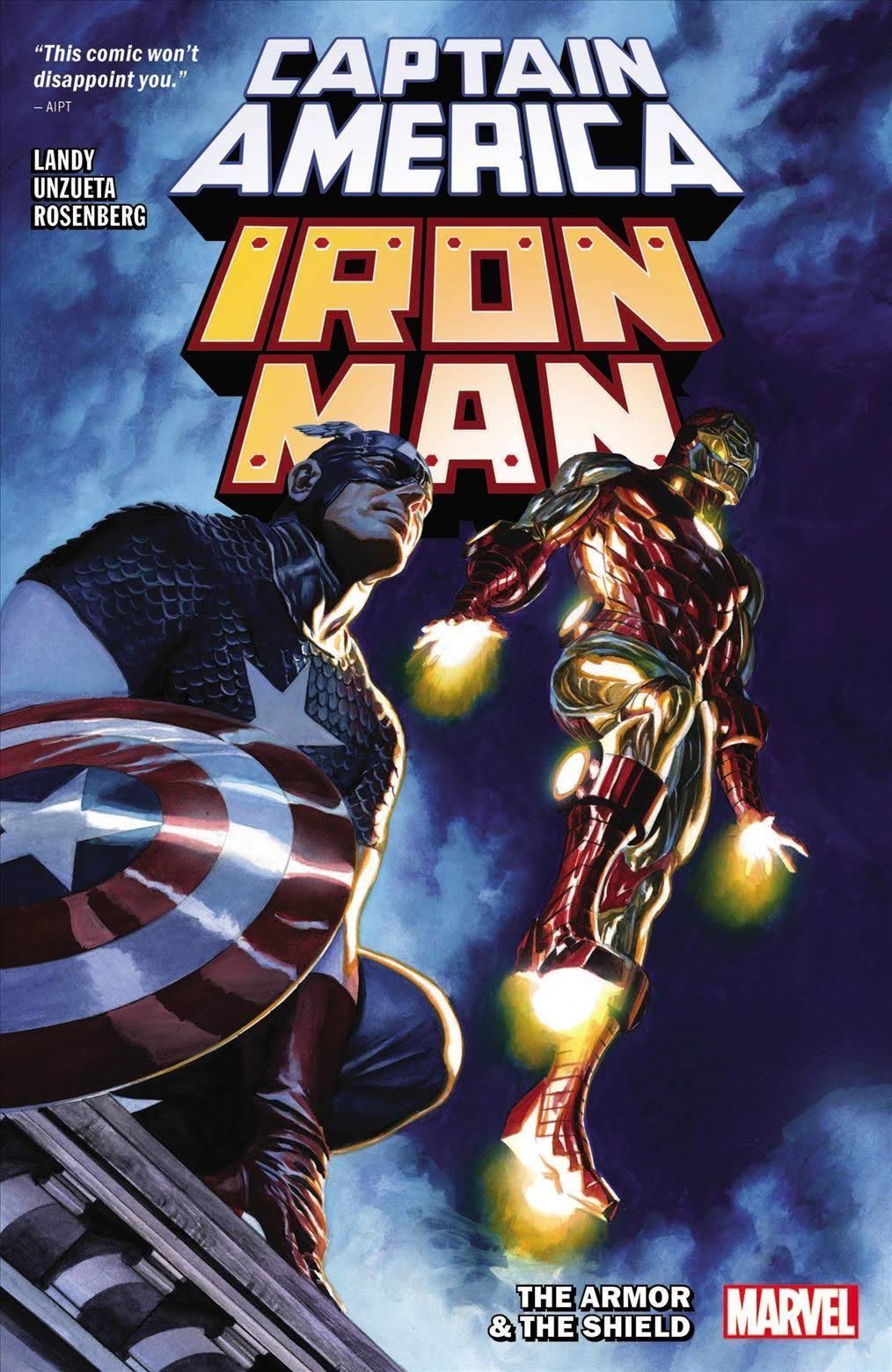 Captain America/iron Man: The Armor & The Shield by Derek Landy