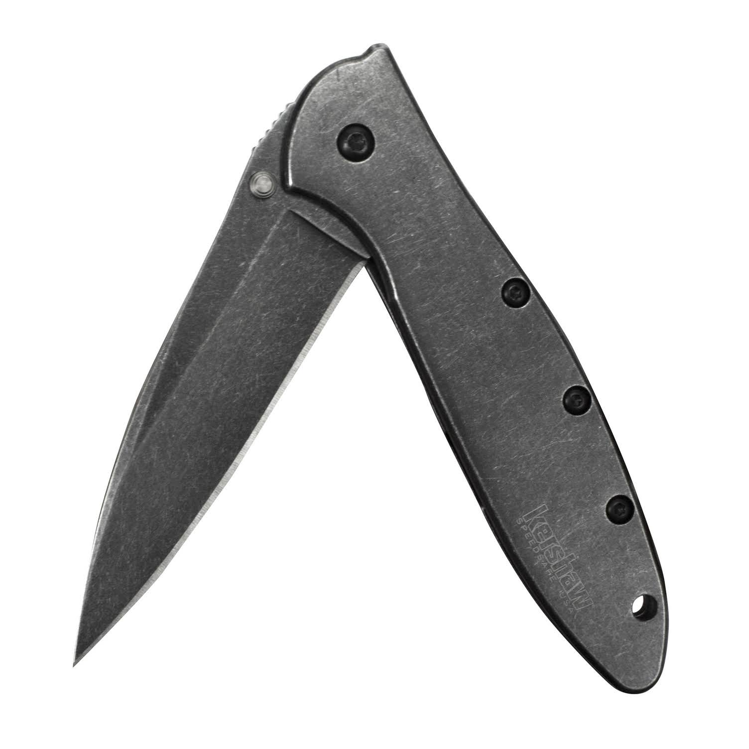 Kershaw Leek Folding Knife - With BlackWash, 3"
