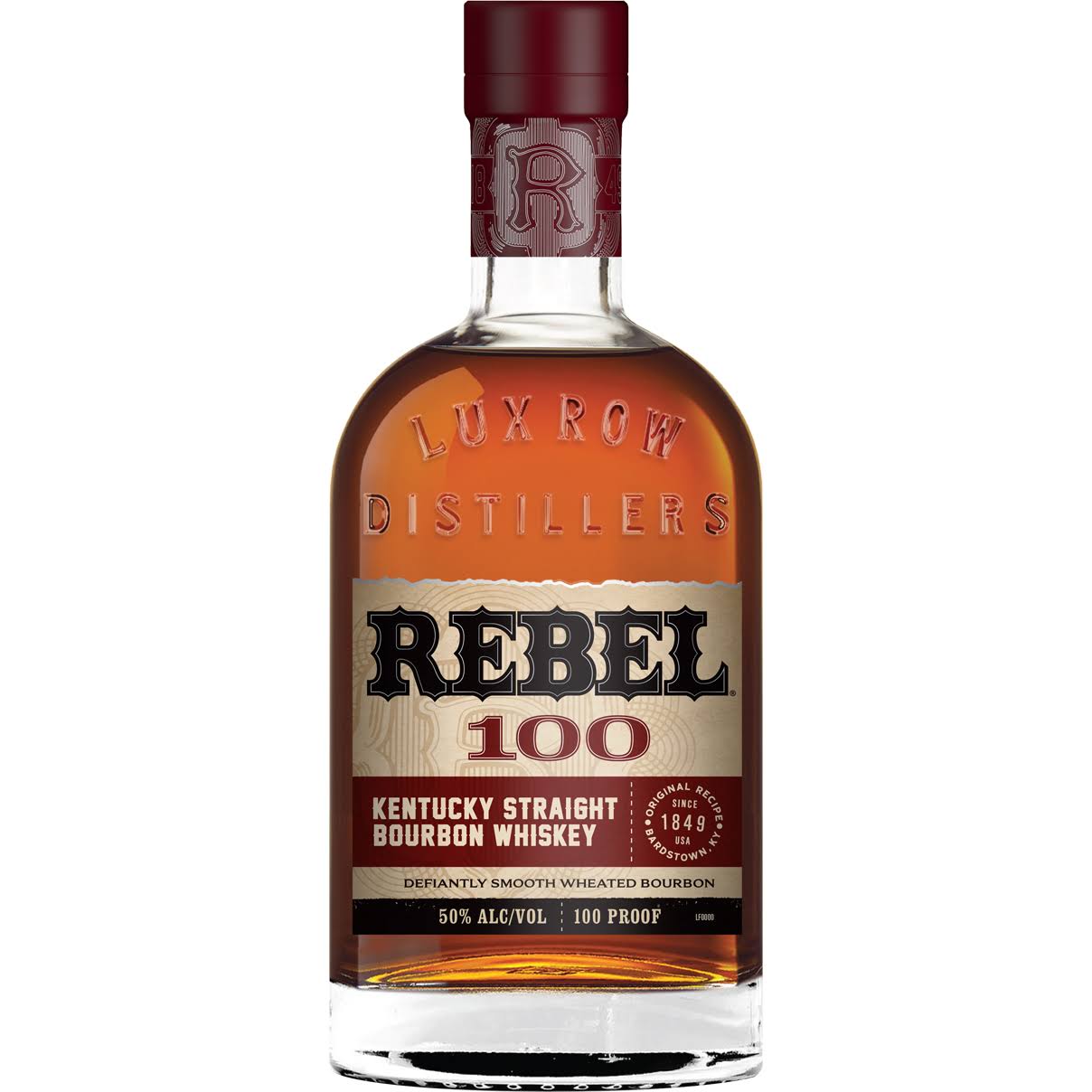 Rebel Bourbon Whiskey, Kentucky Straight - 750 ml