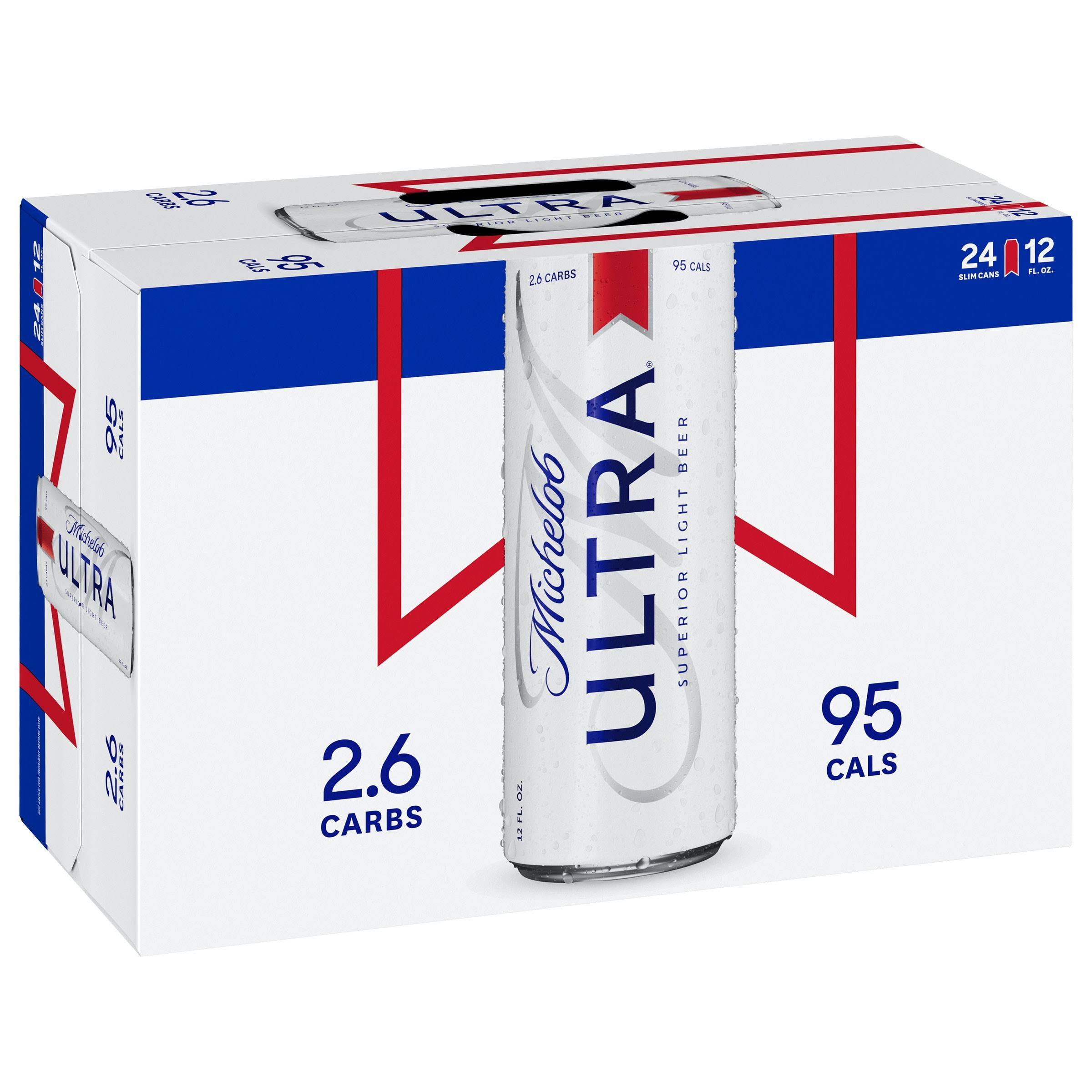 Michelob Ultra Beer - 24 Cans