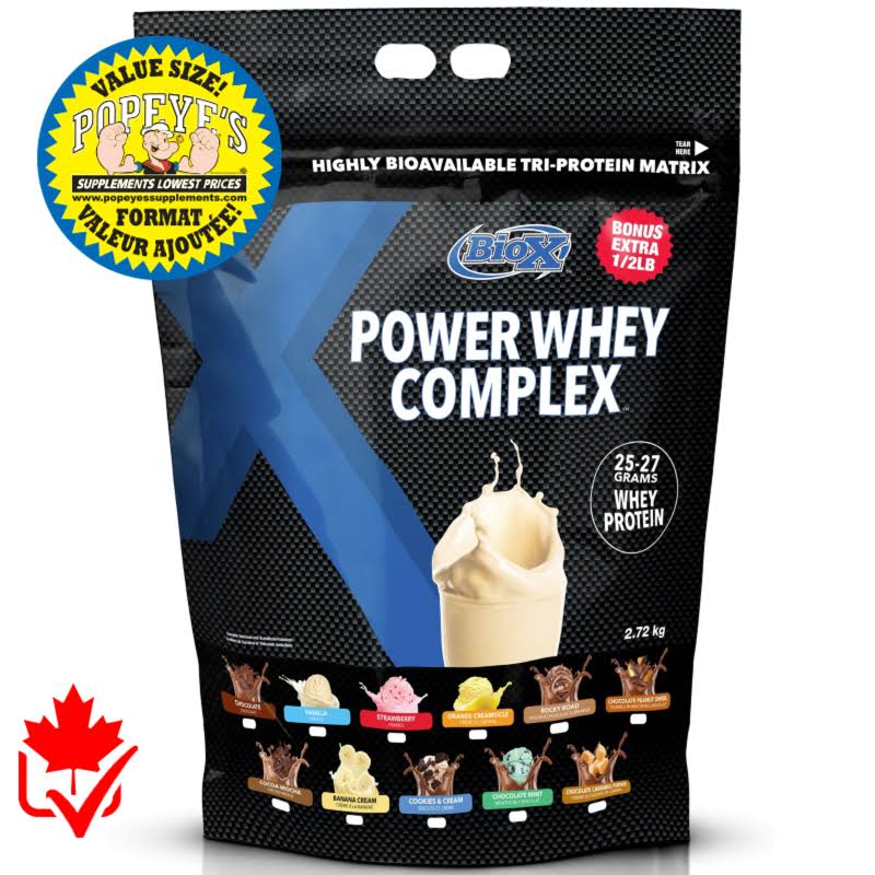 BioX Power Whey Complex 2.72kg - Chocolate