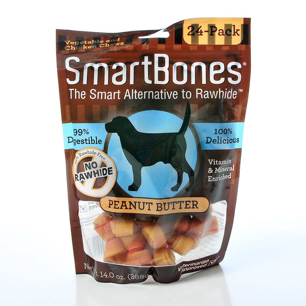 Smart Bones Dog Chews - 388g, Peanut Butter