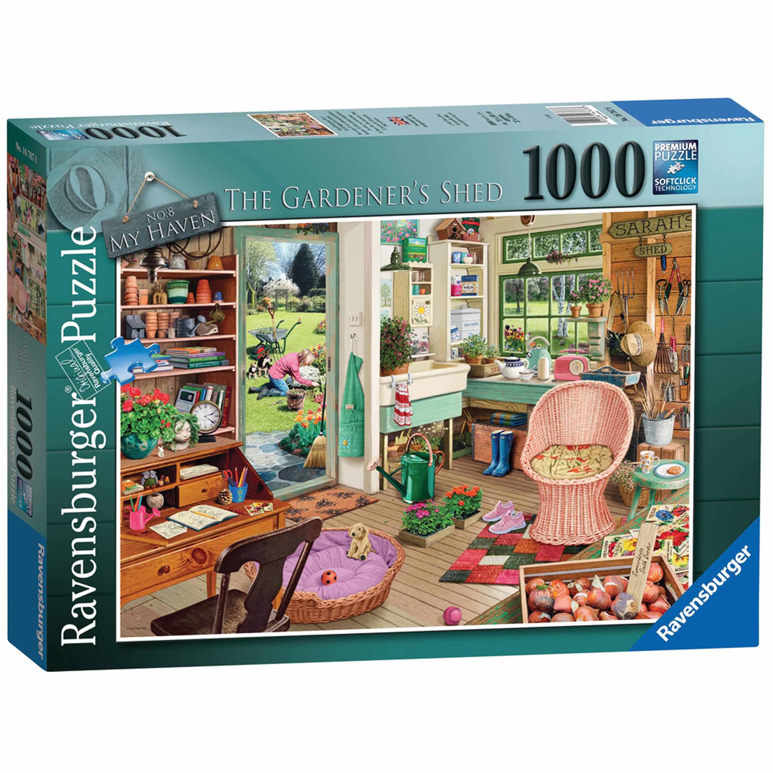 Ravensburger The Garden Shed 1000 Piece Jigsaw Puzzle
