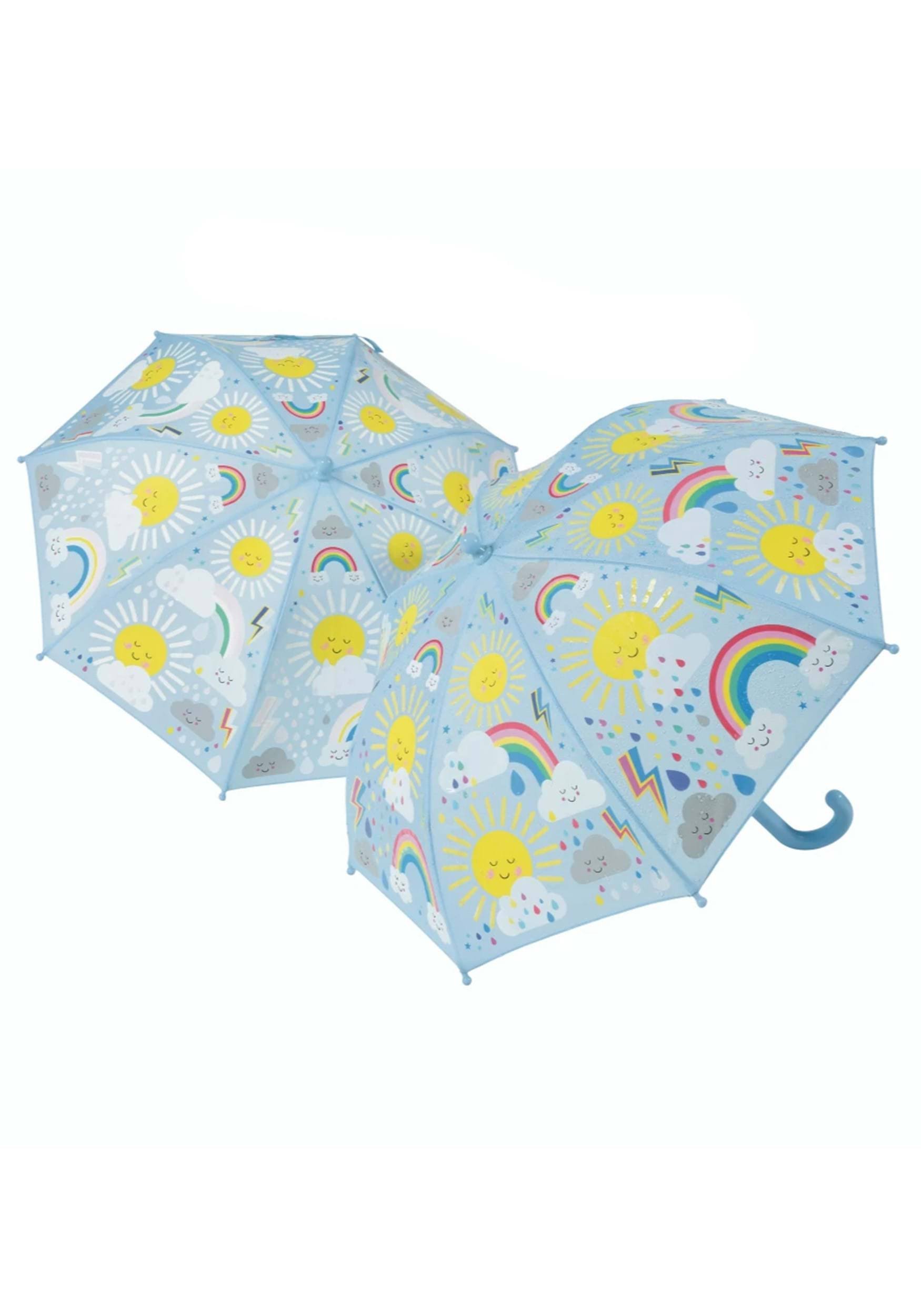 Floss & Rock Colour Changing Umbrella - Sun & Clouds