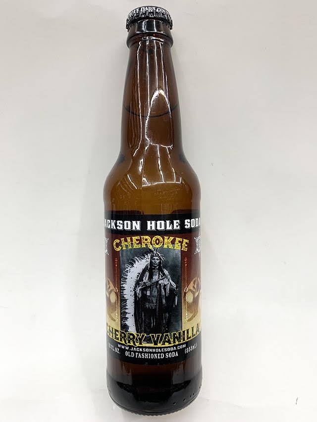 Jackson Hole Cherokee Cherry Vanilla Soda | Soda Pop Shop