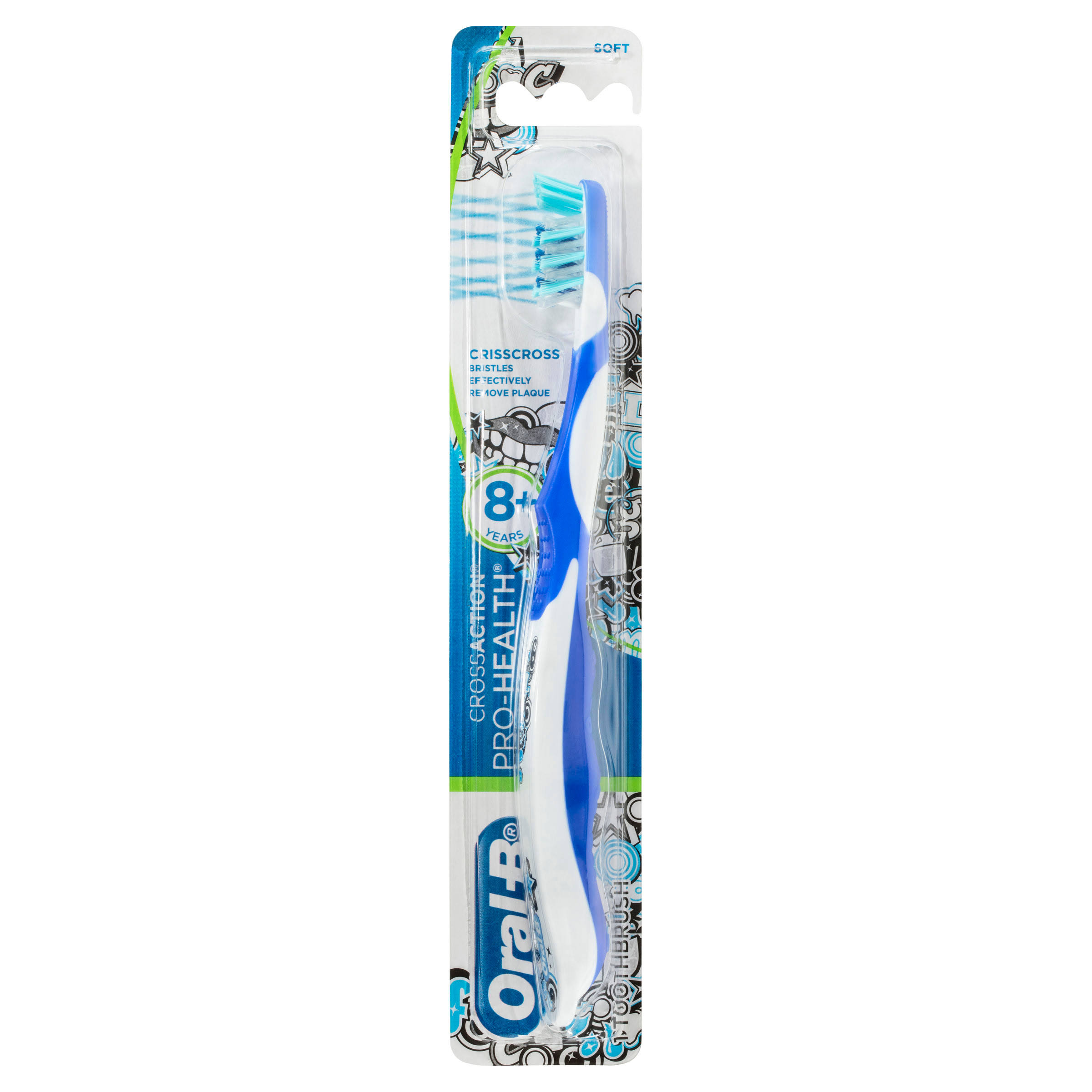 Oral B Cross Action Pro-Health 8+ Years Toothbrush