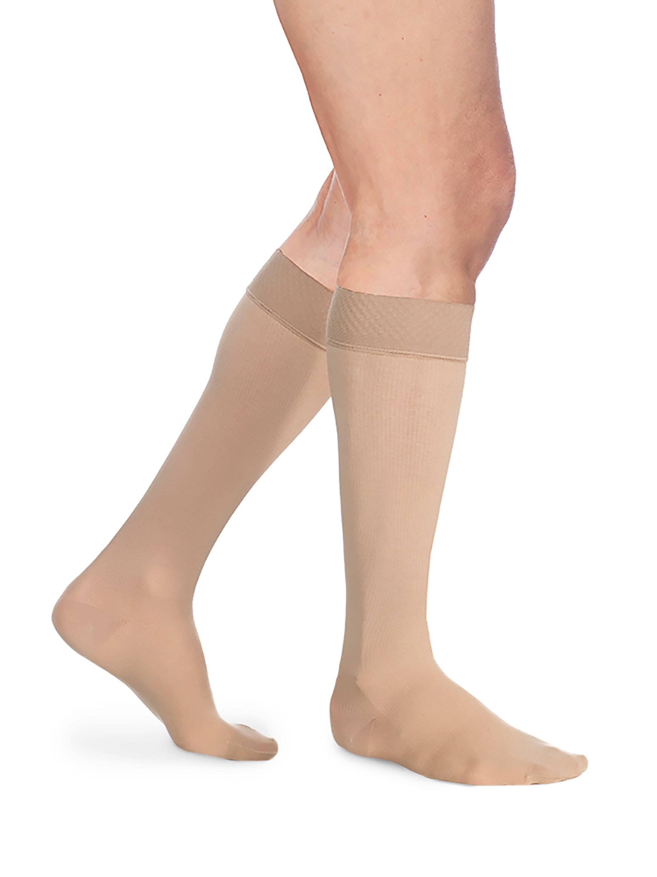 Sigvaris 862 Select Comfort Open Toe Knee Highs - 20-30mmHg, Crispa