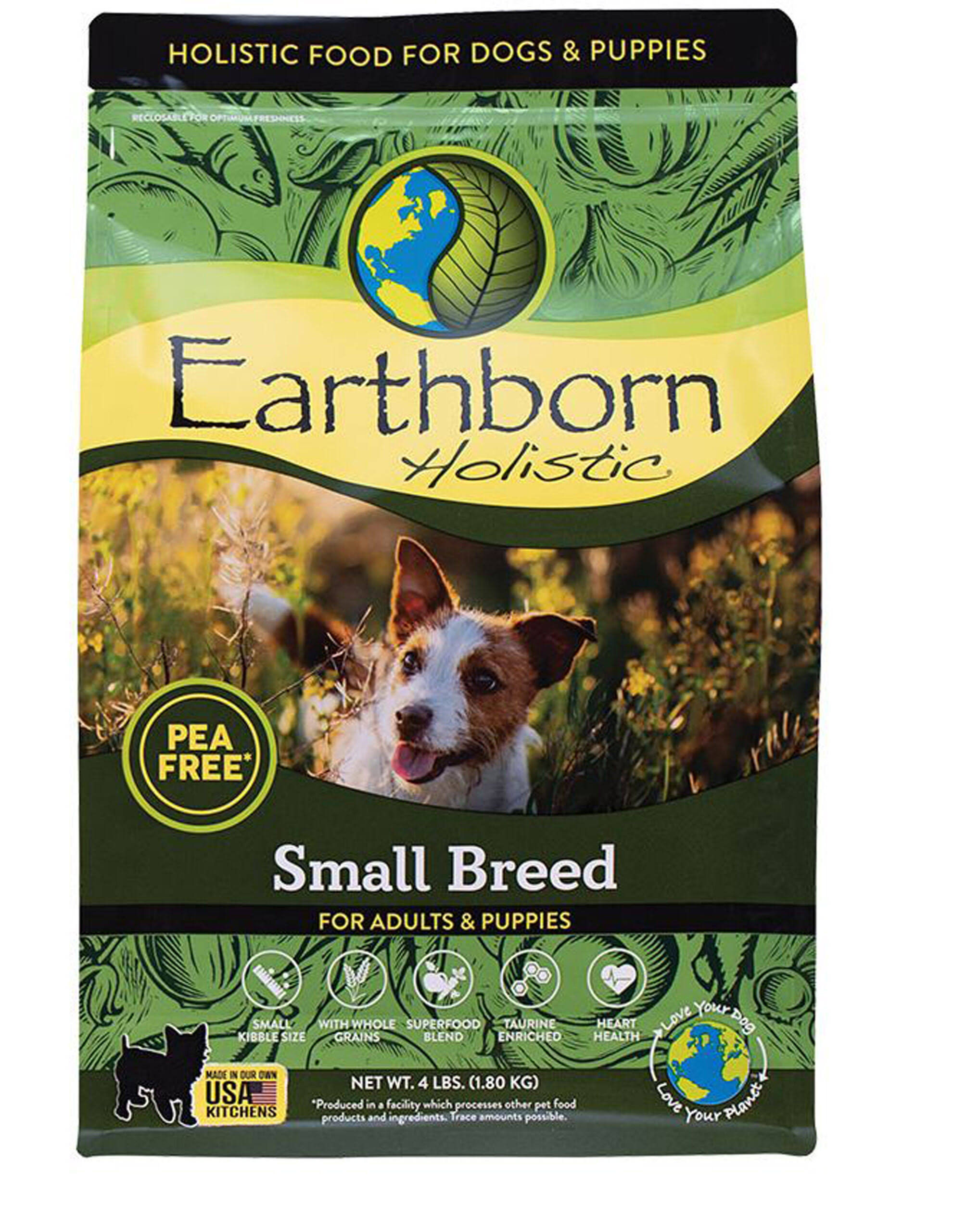 Earthborn Holistic Small Breed Dry Dog Food 4lb