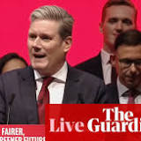Keir Starmer delivering Labour conference speech as poll lead over Tories grows