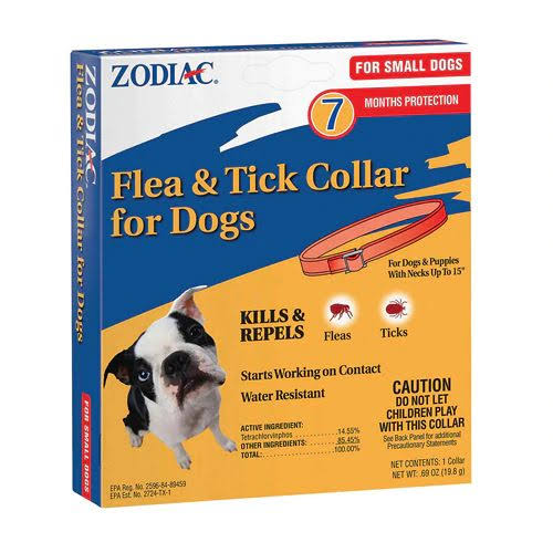 Zodiac Flea & Tick Collar for Small Dogs