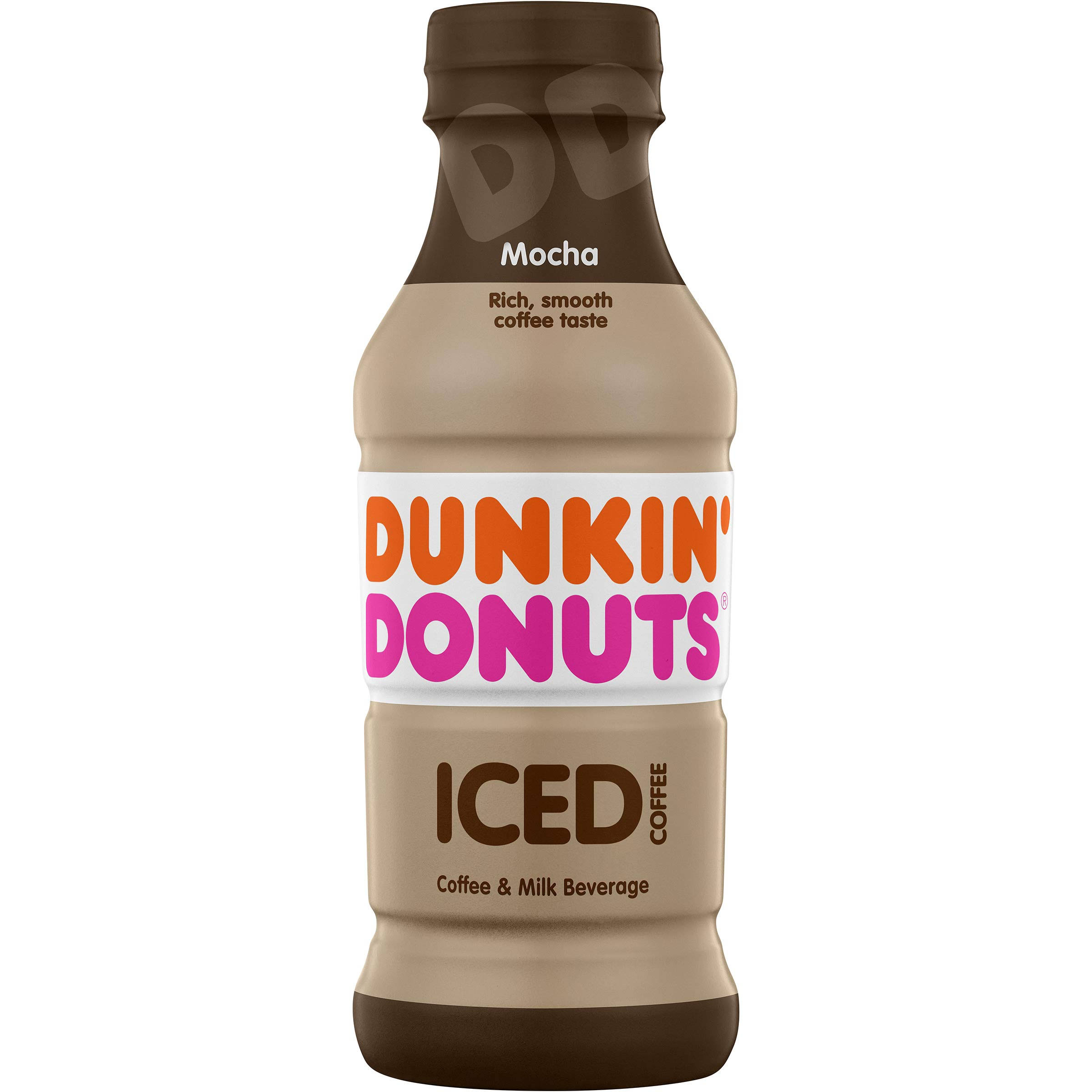 Dunkin Donuts Mocha Iced Coffee Bottle, 13.7 fl oz