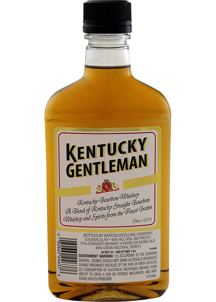 Kentucky Gentleman Bourbon Whiskey - Kentucky, USA