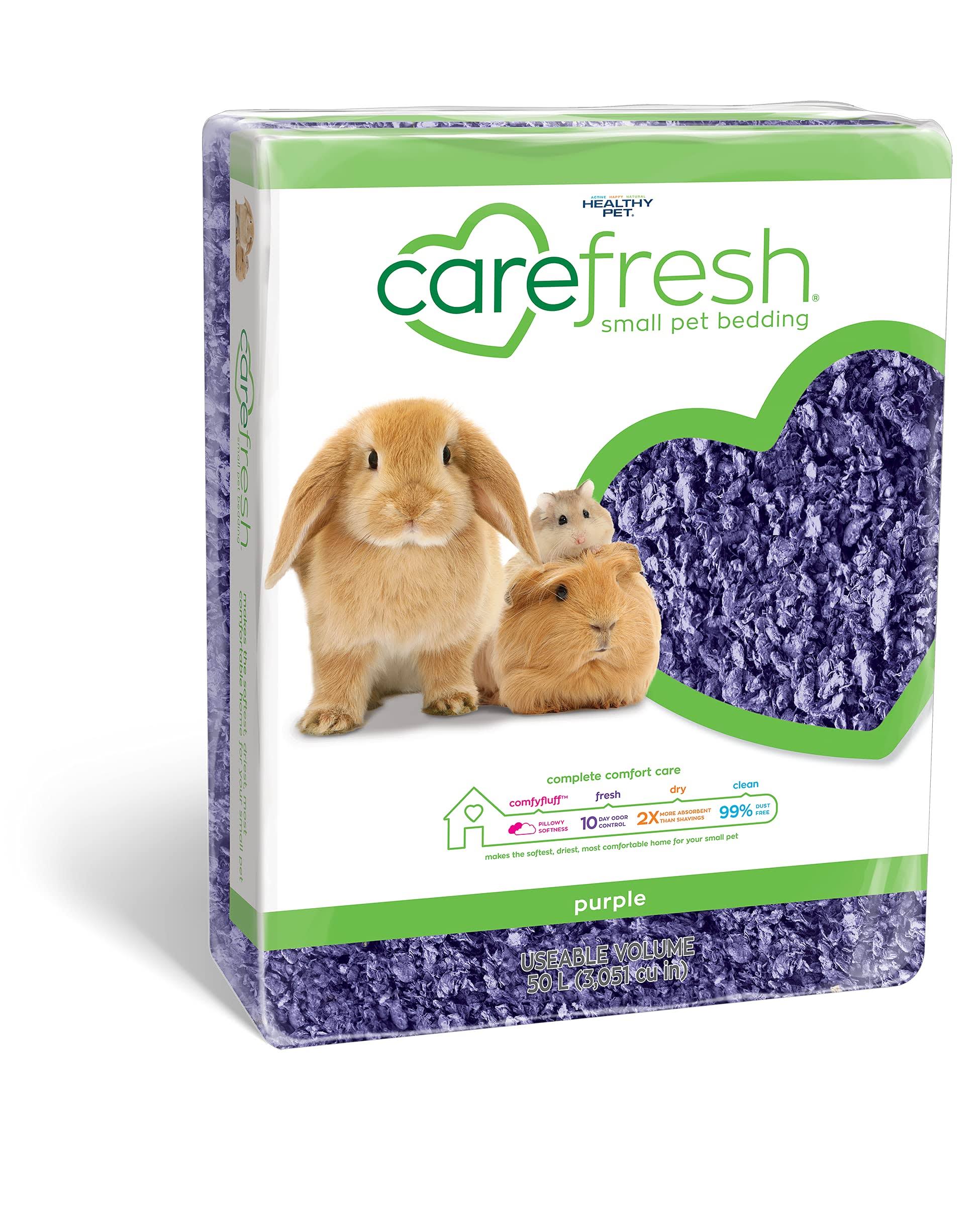 (50L) Carefresh Purple - Natural Paper Small Pet Bedding