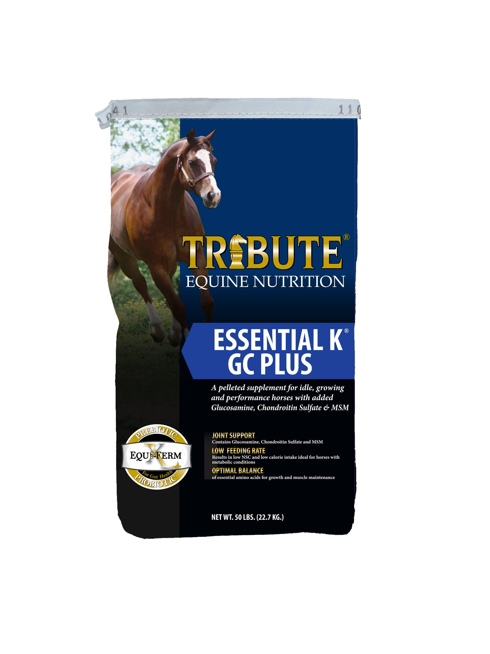 Tribute Essential K GC Plus for Horse, 50 lb