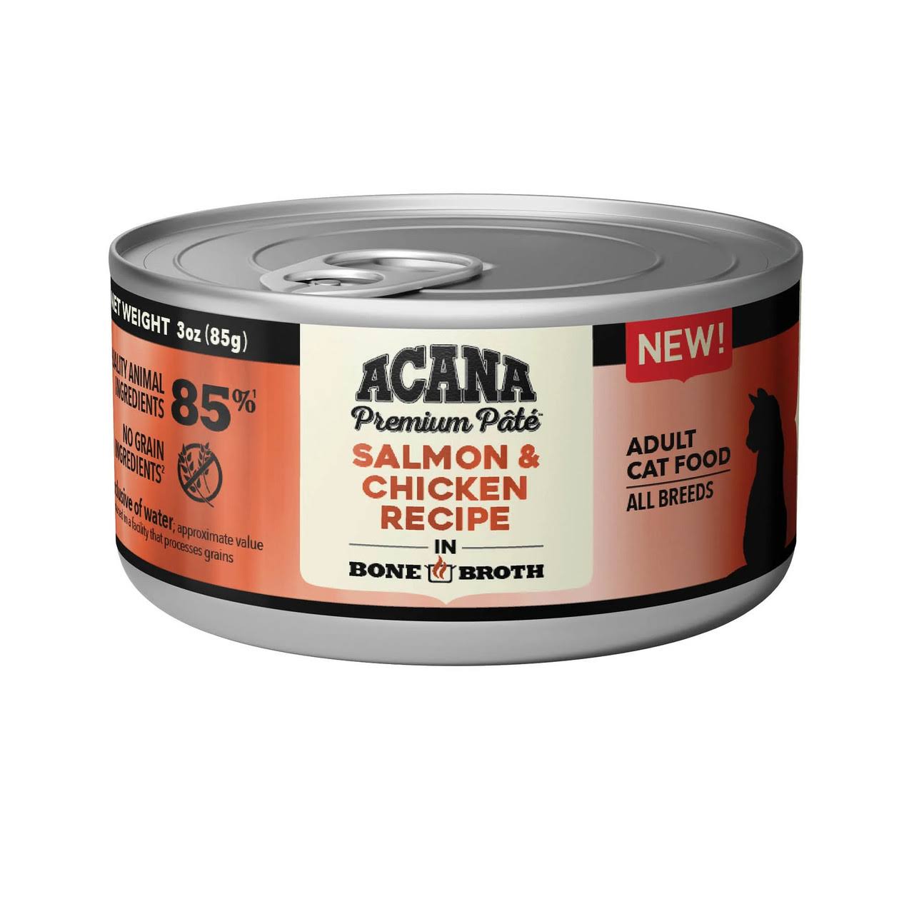 Acana Premium Pate, Salmon & Chicken Recipe Wet Food for Adult Cats