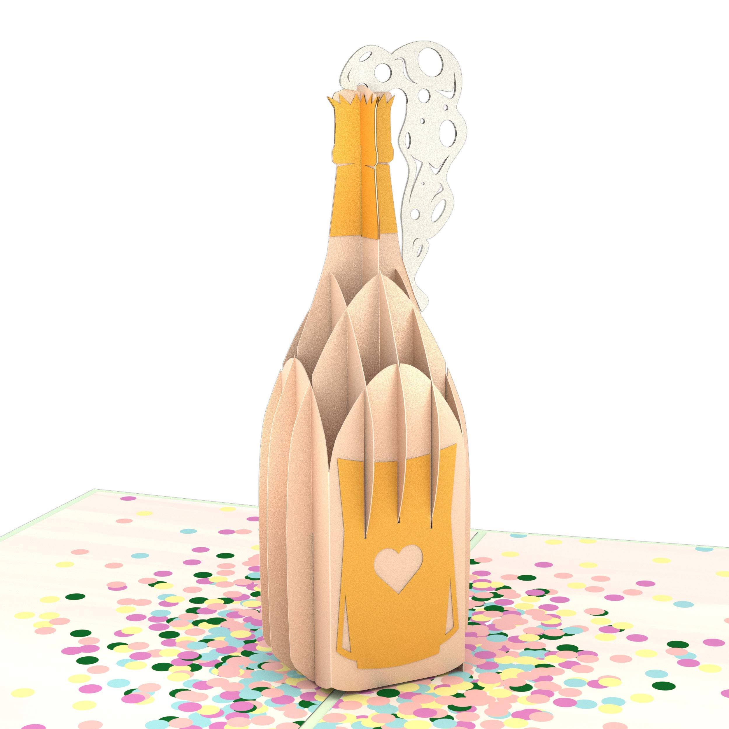 Lovepop Champagne Pop 3D Greeting Card