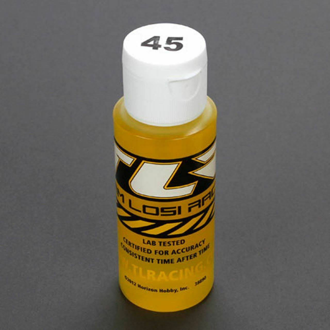 TEAM LOSI RACING Silicone Shock Oil, 45wt, 2oz, TLR74012