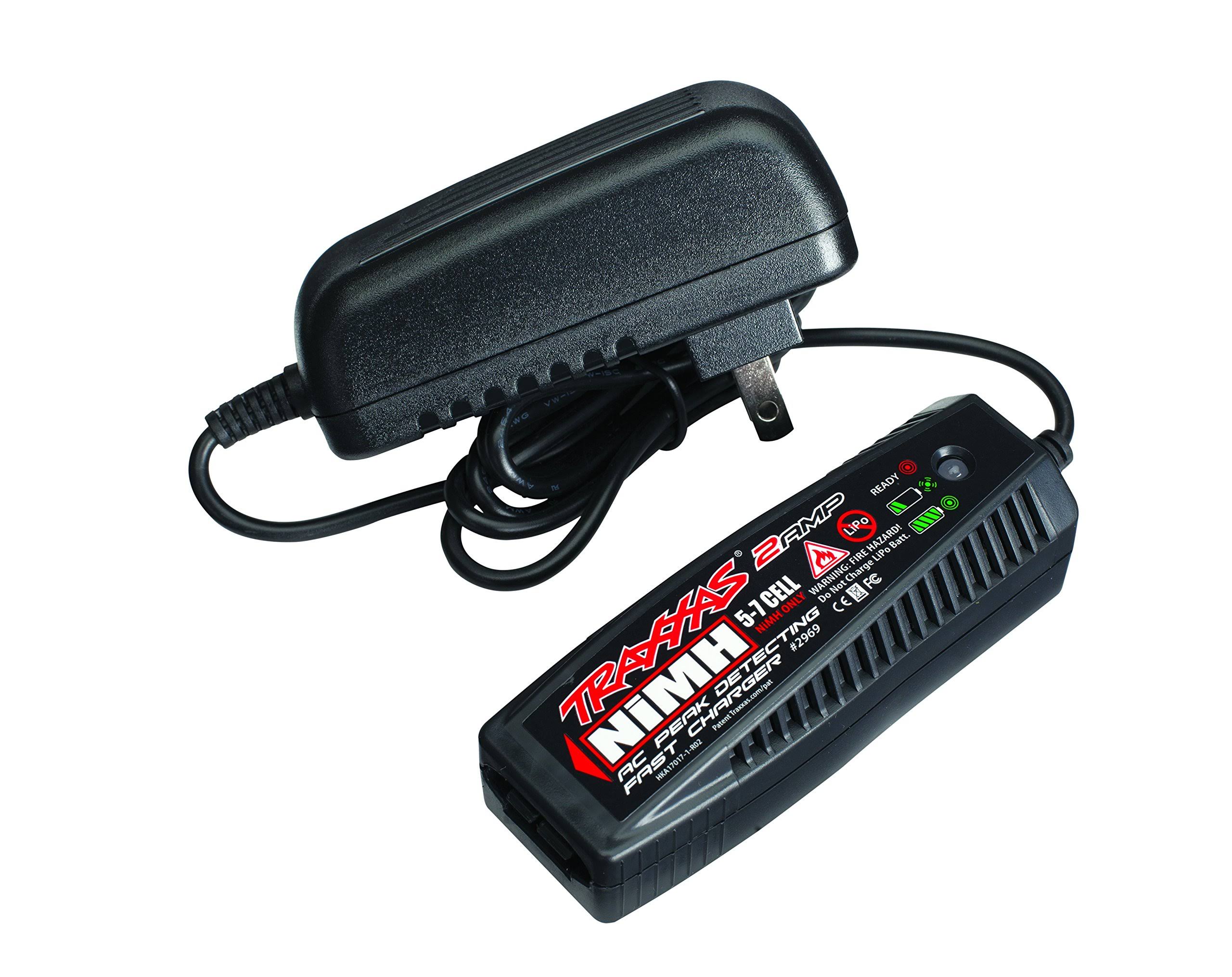Traxxas 2-amp AC Peak-Detecting 5-7 Cell NiMH Battery Fast Charger Vehicle