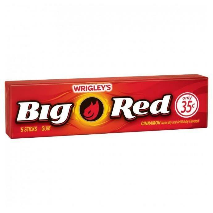 Big Red Chewing Gum - Cinnamon, Twin Box Pack, 40 Packages