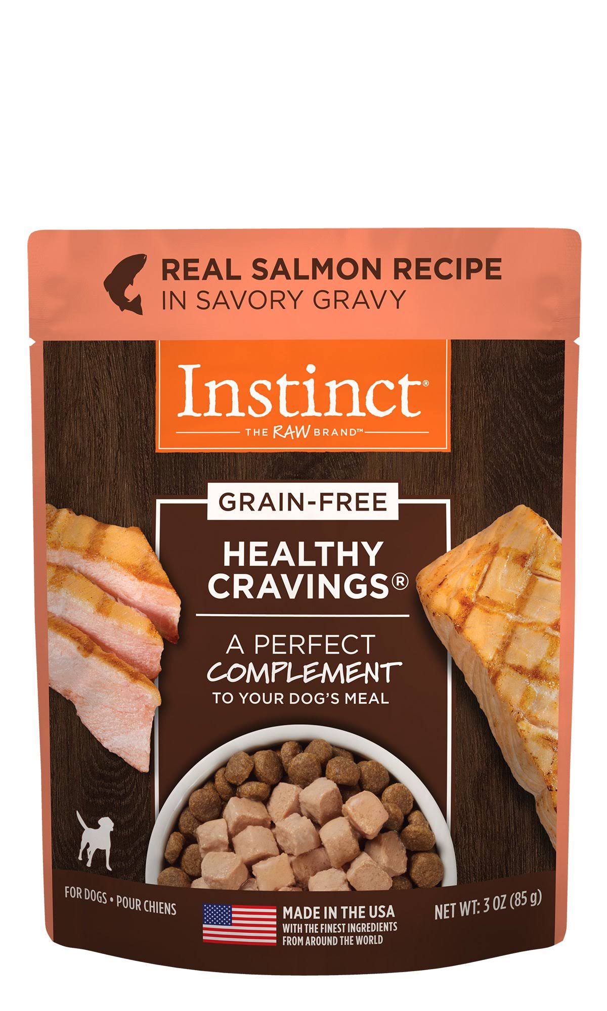 Instinct Healthy Cravings Dog Meal - Salmon, 3oz