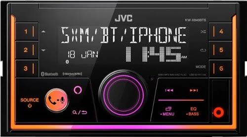 JVC - Built-in Bluetooth - In-Dash Digital Media Receiver - Black - KW-X840BTS - 046838080753