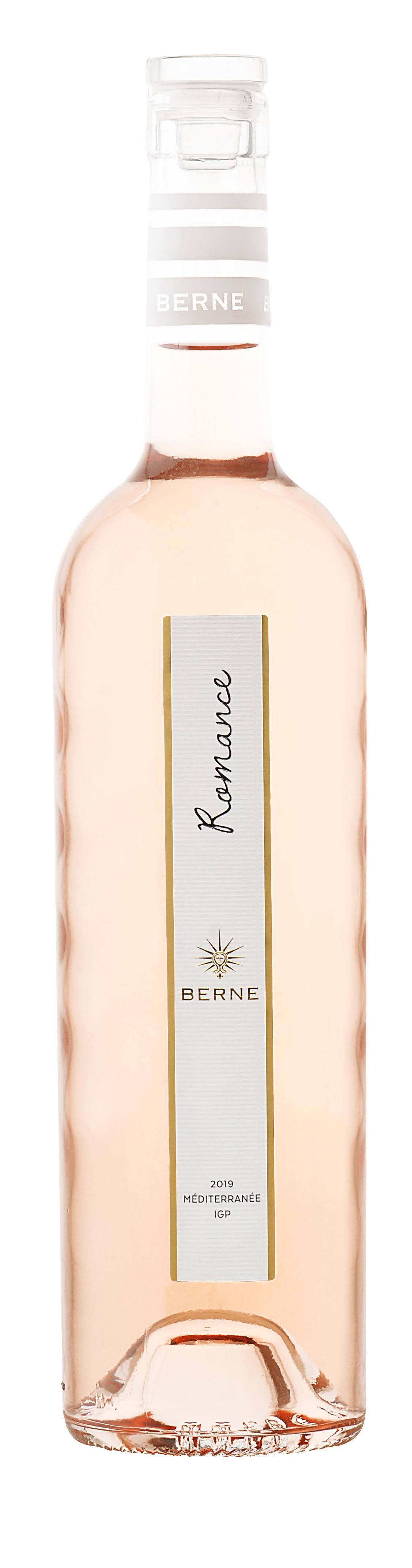 Berne French Rose Wine, Romance, Mediterranee, 2019 - 750 ml