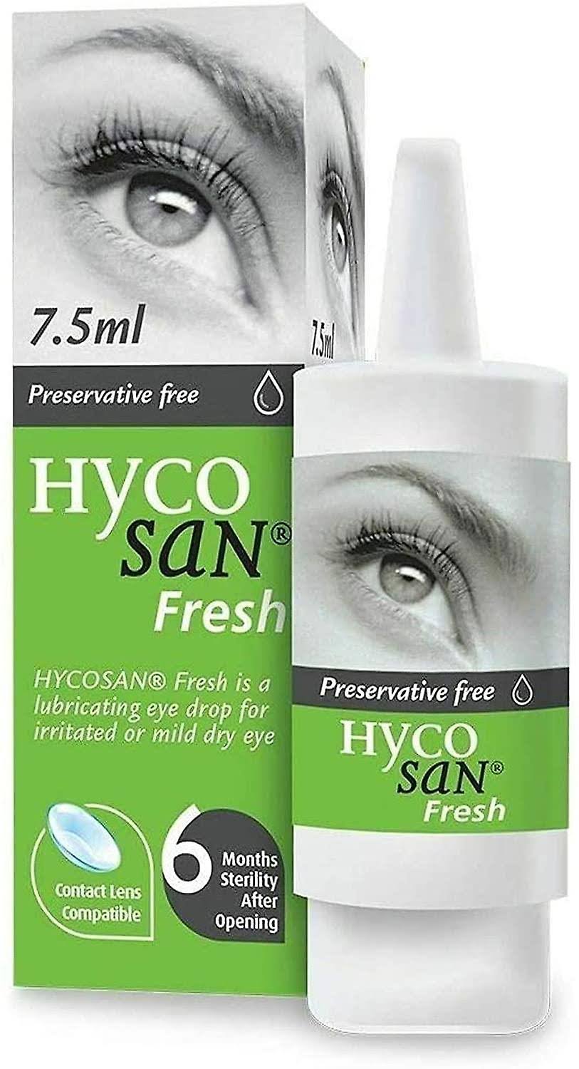 Hycosan Fresh Preservative Free Eye Drops - 7.5ml
