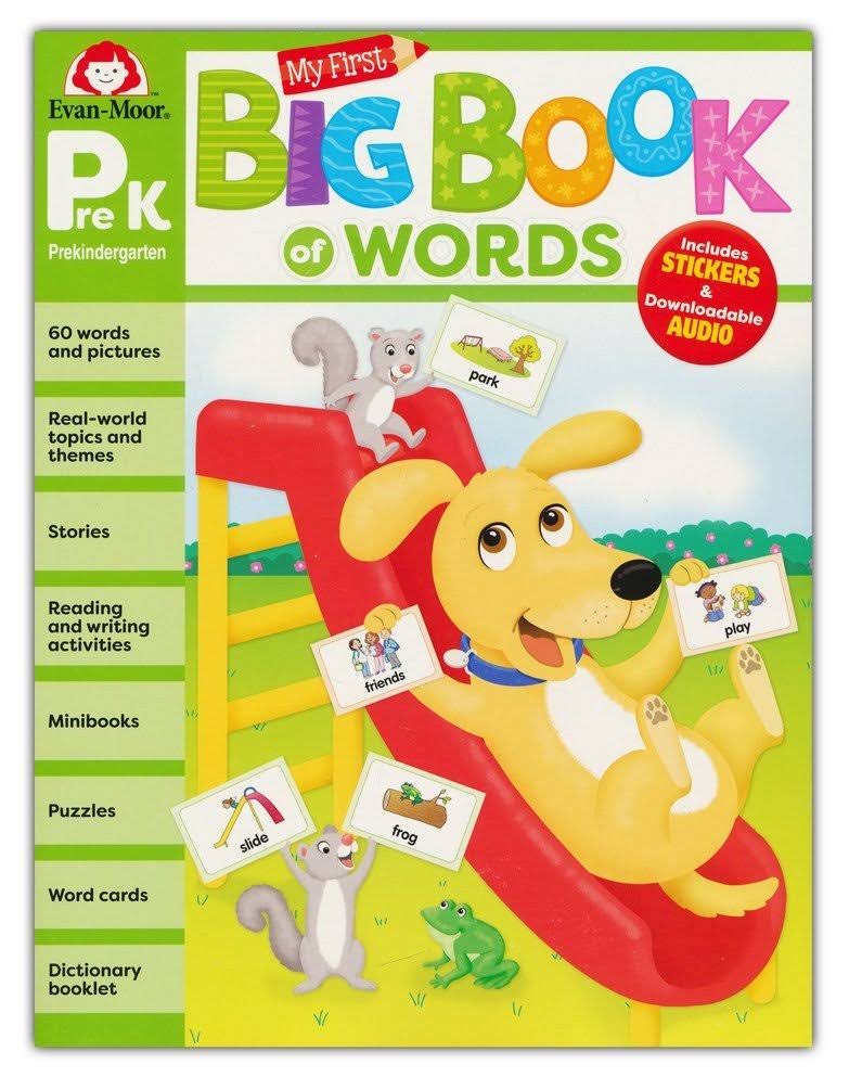 My First Big Book of Words (Grade Pre-K
