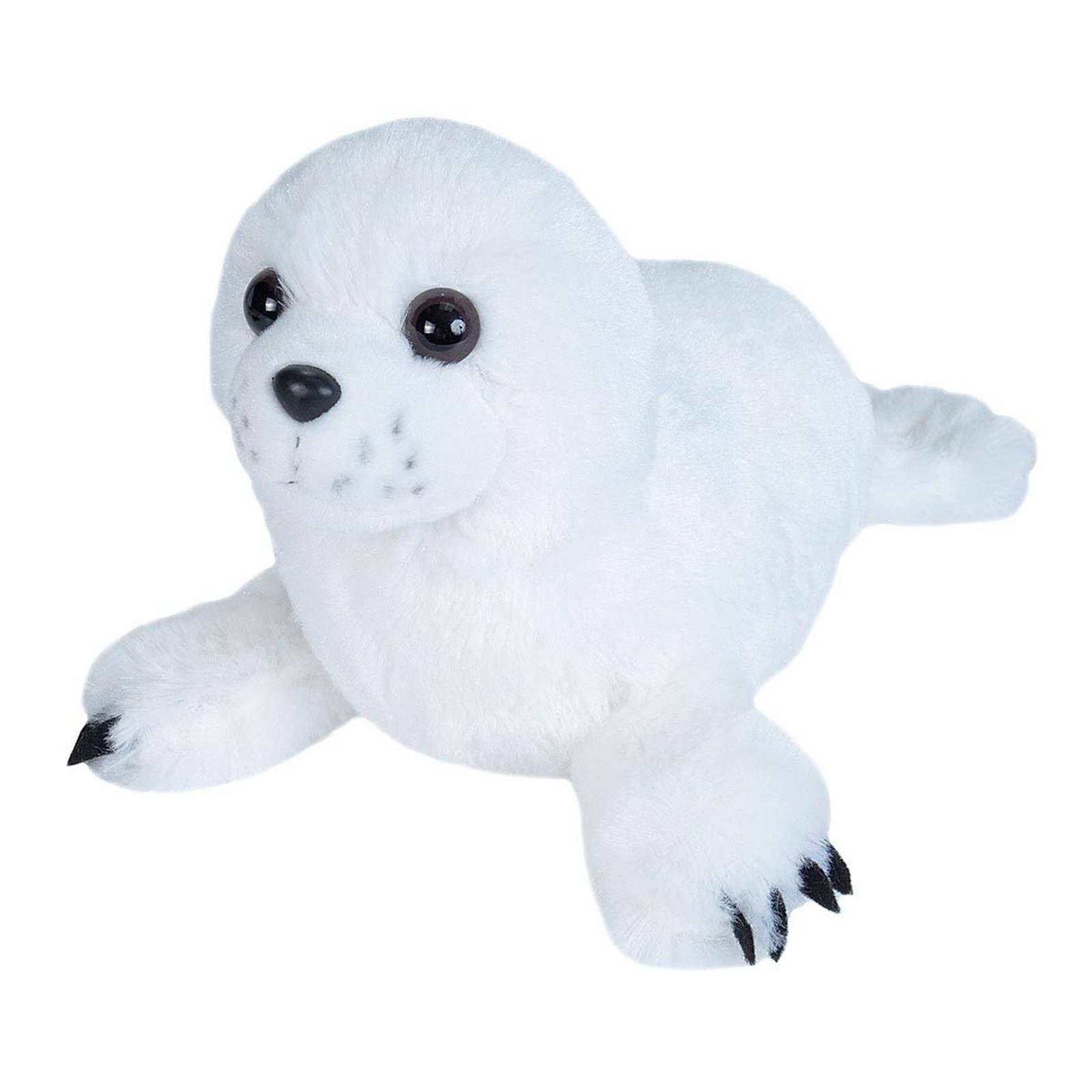 Wild Republic Cuddly Toy Seal Junior 20 cm Plush White