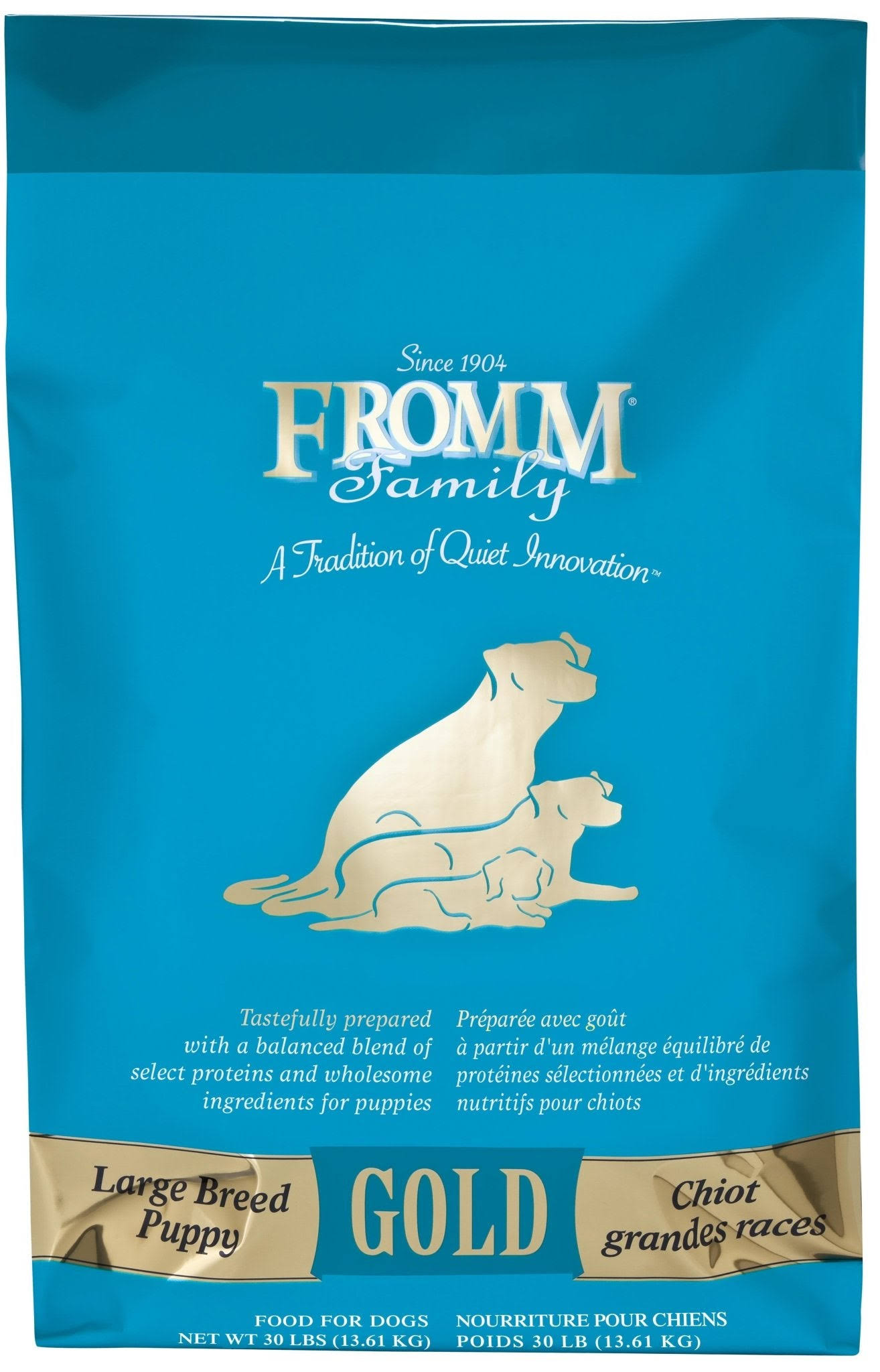 Fromm Gold Large Breed Puppy Dog Food 30 lbs